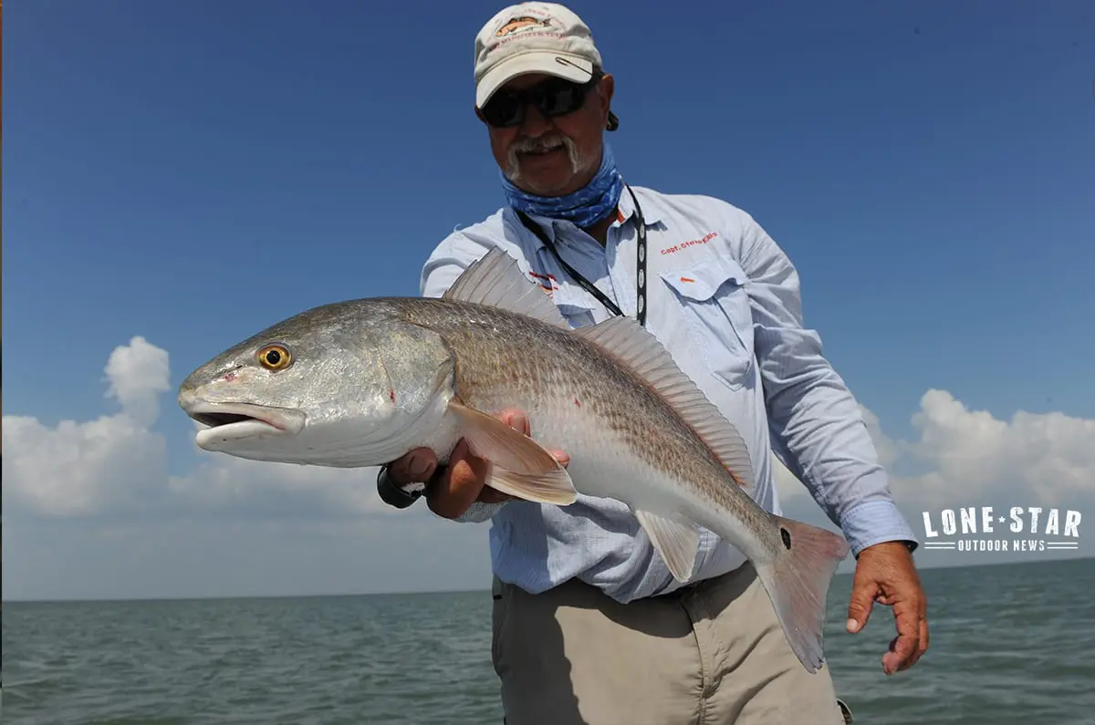 Teksasas zvejas ziņojums: Redfish actionTeksasas zvejas ziņojums: Redfish action  