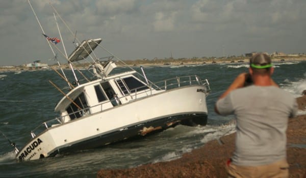 Coast Guard rescues six from boat on jetties