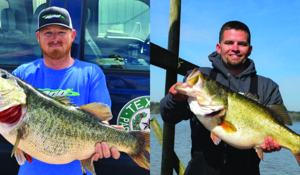 Two ShareLunker Bass Caught on Leap Day Weekend